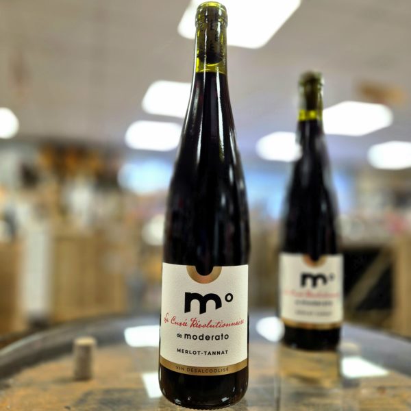 VIN ROUGE SANS ALCOOL MODERATO OFFRE DE LANCEMENT 13.50€